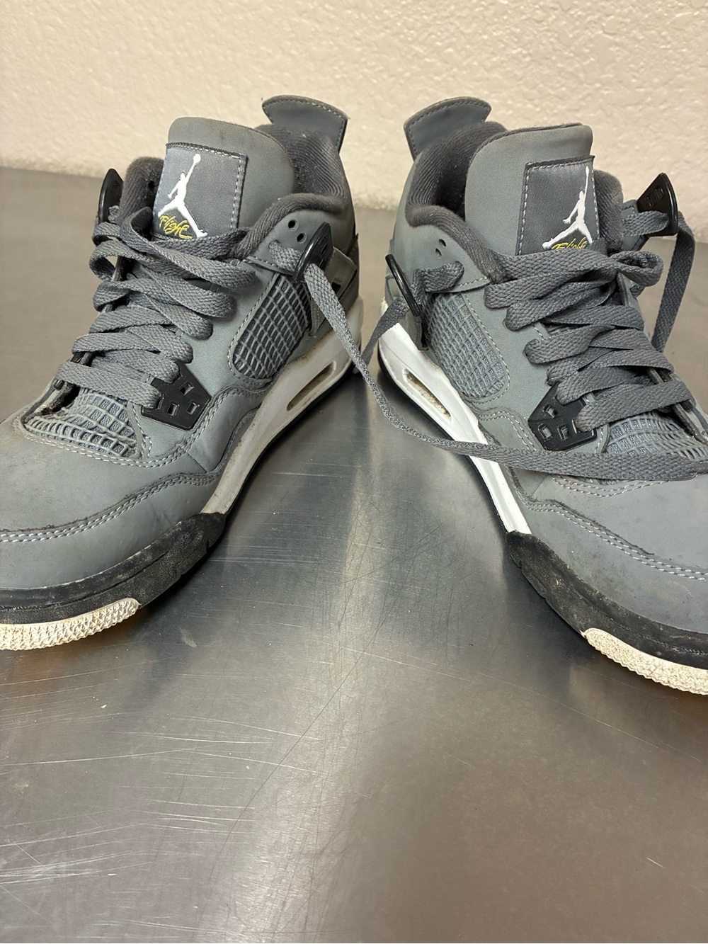 Nike Air Jordan 4 Retro Low - Grey and Black